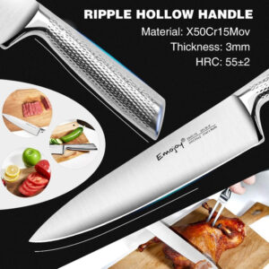 Alternative view of Premium German Steel Kitchen Knife Set 15-Piece