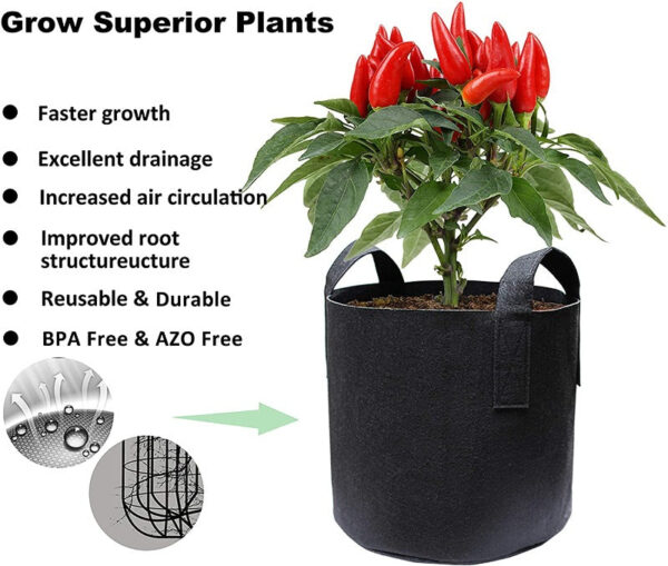Premium Garden Grow Bags - Image 2