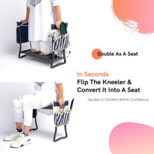 Alternative view of Garden Kneeler With Tools