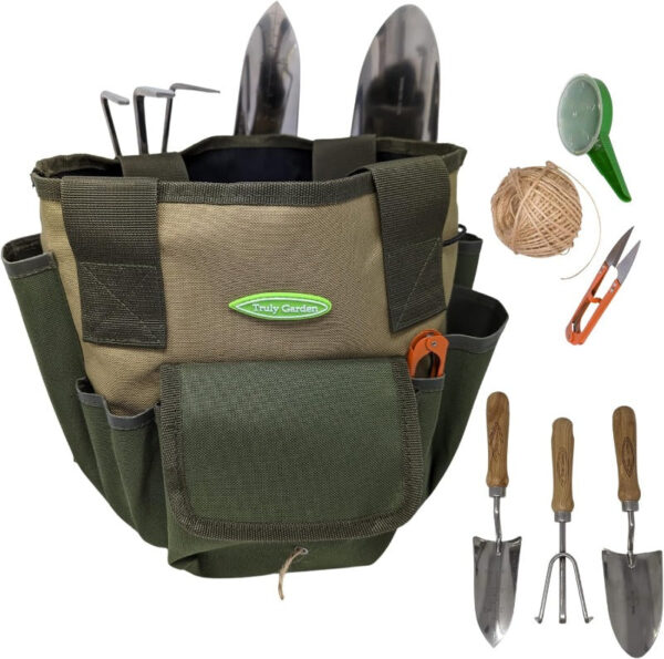 Quality Garden Tools Set And Tote - Image 6