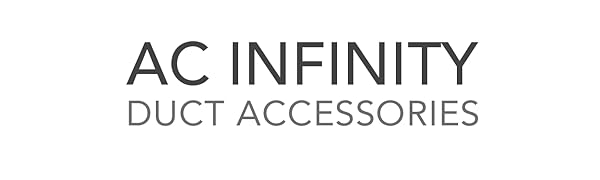 AC INFINITY Inline Duct Fan Ducting Accessories Noise Muffler Silencer
