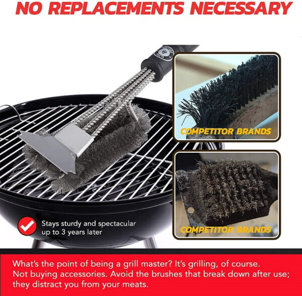 Grill Brush and Scraper - Image 7