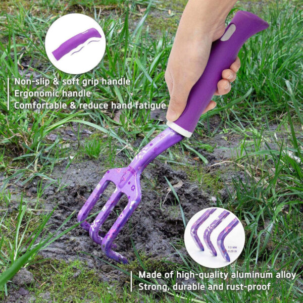 Gardening Gifts for Women – Heavy Duty Garden Tool Set with Floral Tool Bag & Tumbler - Image 6