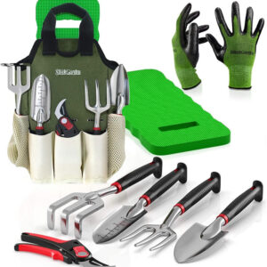 Garden Tools Set With Knee Pad