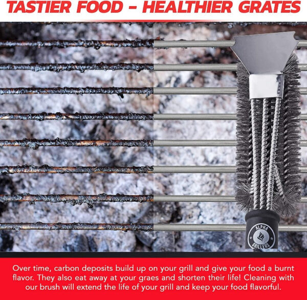 Grill Brush and Scraper - Image 6