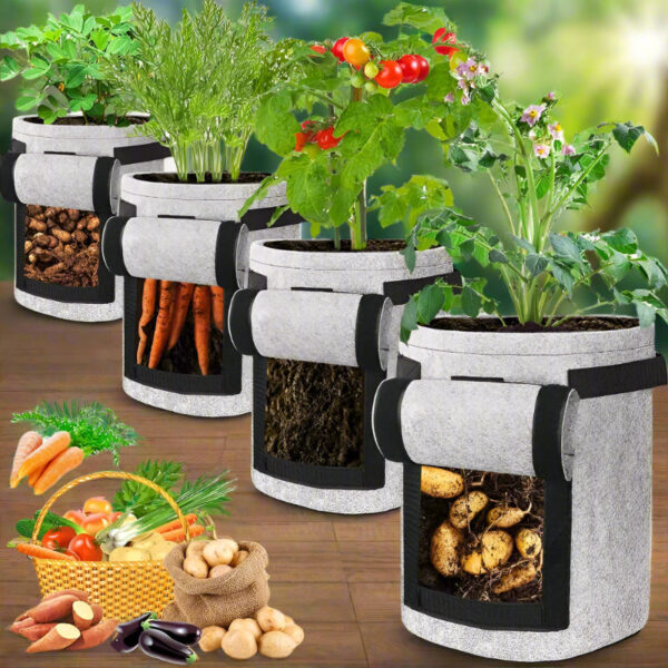 Vegetable Grow Bags 10-Gallon - Image 9