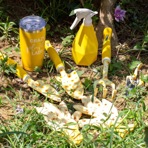 Gardening Gifts for Women – Heavy Duty Garden Tool Set with Floral Tool Bag & Tumbler - Image 5