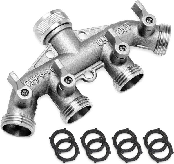 Brass Garden Hose Splitters - Image 11