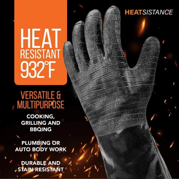 Heat Resistant And BBQ Grilling Gloves - Image 3