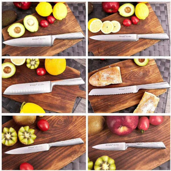 Premium German Steel Kitchen Knife Set 15-Piece - Image 6