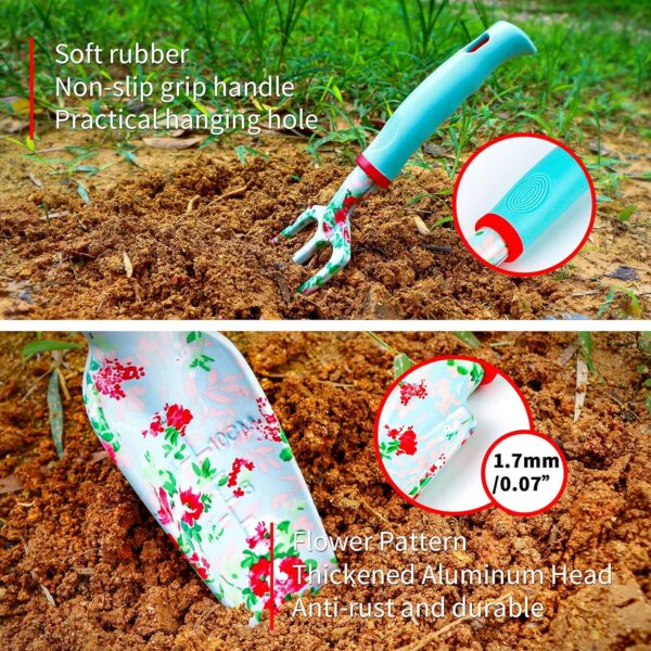 Floral Garden Tools Set - Image 2