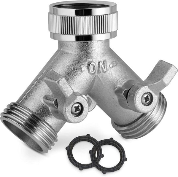 Brass Garden Hose Splitters - Image 4