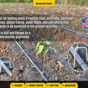 Alternative view of Galvanized Steel Landscape Sod Staples