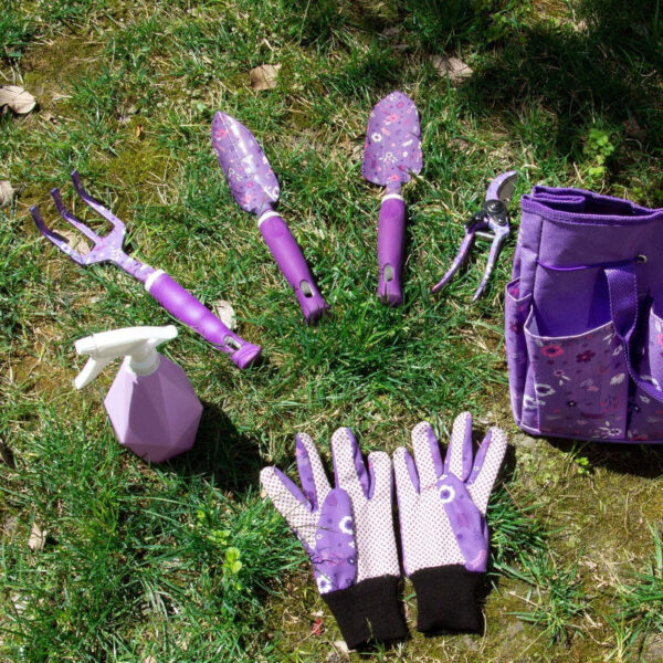 Gardening Gifts for Women – Heavy Duty Garden Tool Set with Floral Tool Bag & Tumbler - Image 10