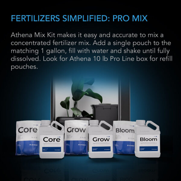 AC INFINITY Athena Complete Pro Mix Kit – Hydroponic Fertilizer Concentrate - 2 lbs Each - Image 2