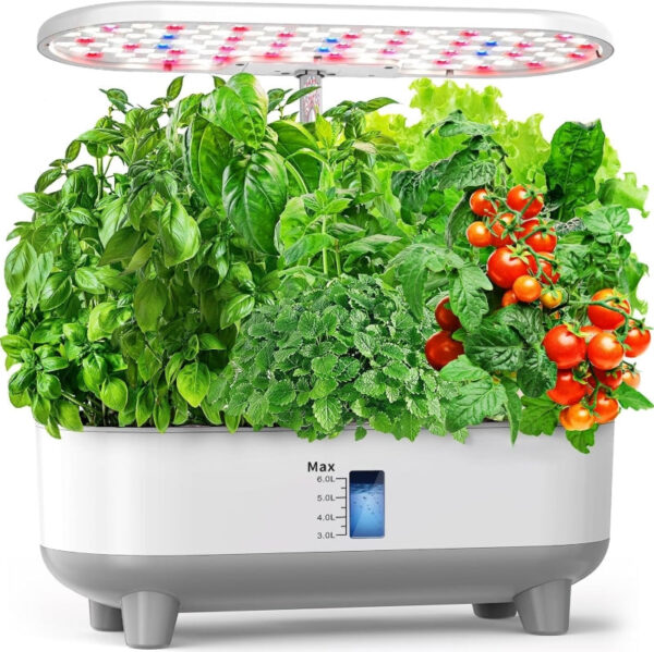 16-Pod Hydroponics Growing System | Indoor Herb Garden with 28W LED - Image 10