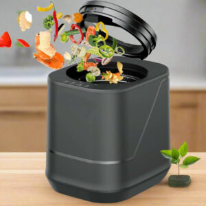 Electric Composter for Kitchen – 4L Countertop Smart Food Waste Bin, Odorless Indoor Compost Maker