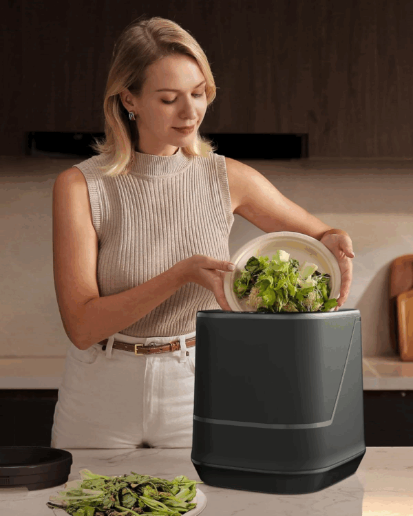 Electric Composter for Kitchen – 4L Countertop Smart Food Waste Bin, Odorless Indoor Compost Maker - Image 6