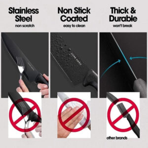 Alternative view of Premium Stainless Steel Knife Set