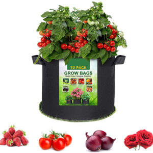 Premium Fabric Grow Pots 10-PACK
