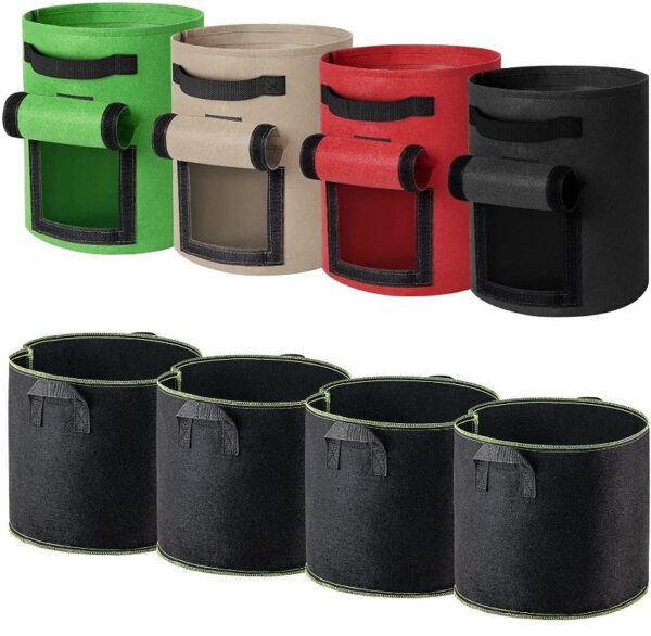 Fabric Garden Grow Bags Mix - Image 10