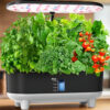 16-Pod Hydroponics Growing System | Indoor Herb Garden with 28W LED