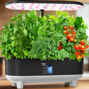16-Pod Hydroponics Growing System | Indoor Herb Garden with 28W LED