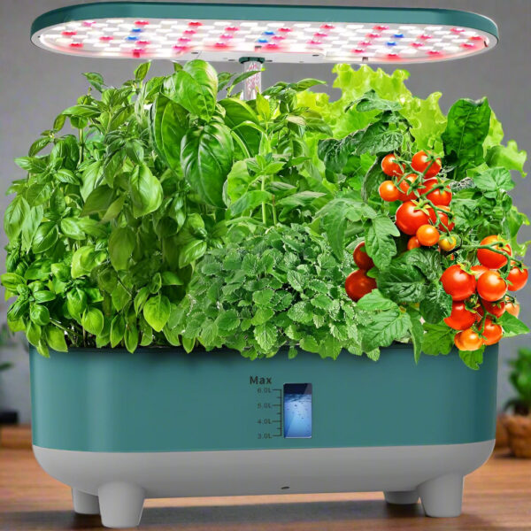 16-Pod Hydroponics Growing System | Indoor Herb Garden with 28W LED - Image 8