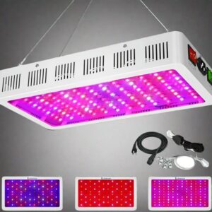 1500W Full Spectrum LED Grow Light | Veg & Bloom Mode | Daisy Chain