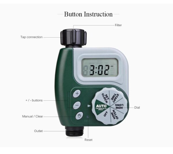 Digital Water Timer With Rain Delay - Image 3