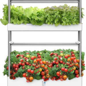 Indoor Hydroponics Growing System - High Yield Vertical Gardening Kit