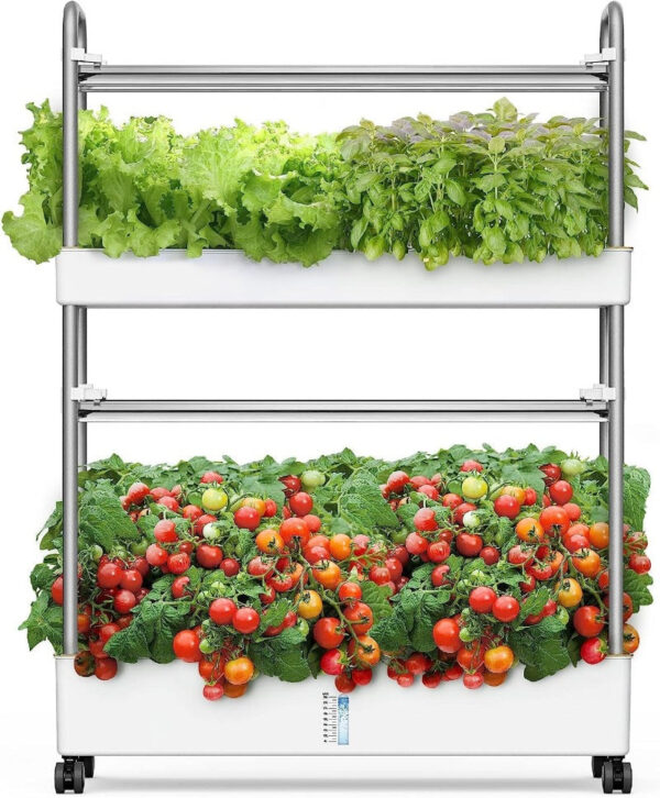 Indoor Hydroponics Growing System - High Yield Vertical Gardening Kit