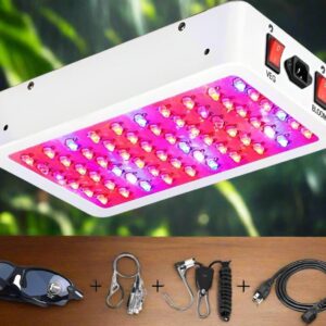 Full Spectrum Grow Light for Plants | Veg & Bloom Mode | Daisy Chain