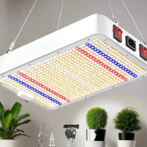 Full Spectrum LED Grow Light for Seed Starting & Hydroponics - Veg & Bloom Modes