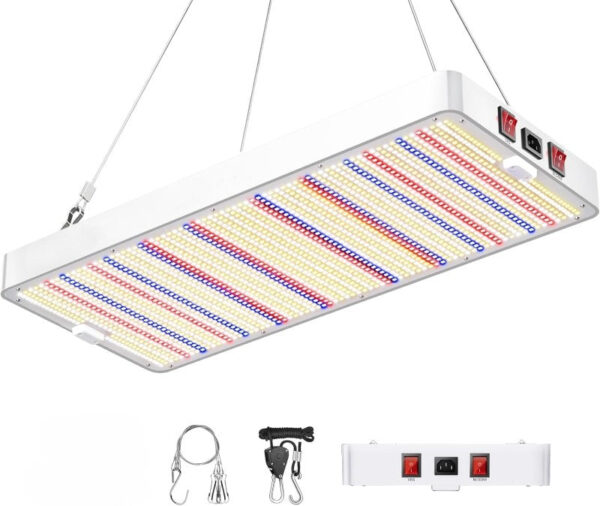 Full Spectrum LED Grow Light for Seed Starting & Hydroponics - Veg & Bloom Modes - Image 9