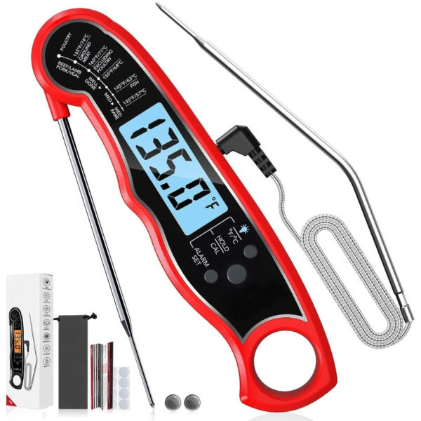 Meat Thermometer Digital - Instant Read Food Thermometer for Cooking & Grilling - Image 13
