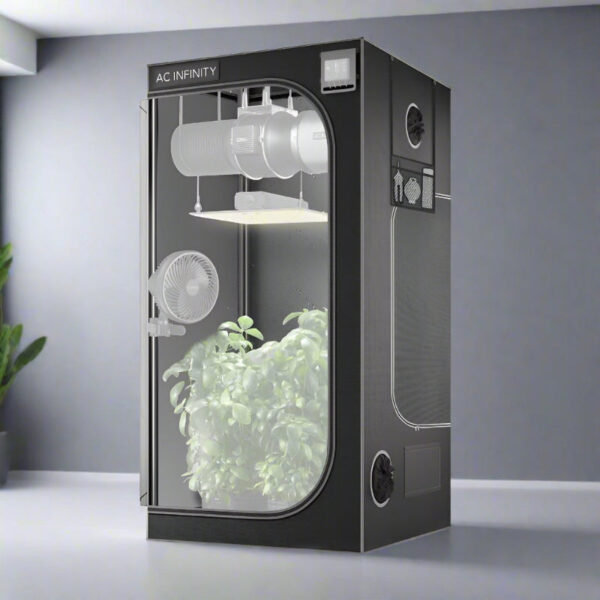 AC Infinity Indoor Grow Tent with 2000D Canvas & Steel Frame 36x36x72