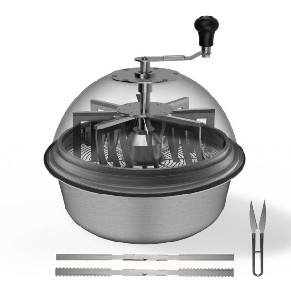 AC Infinity Bud Bowl Trimmer – Manual Hand-Cranked Spin Cutter for Wet & Dry Trimming - Image 2