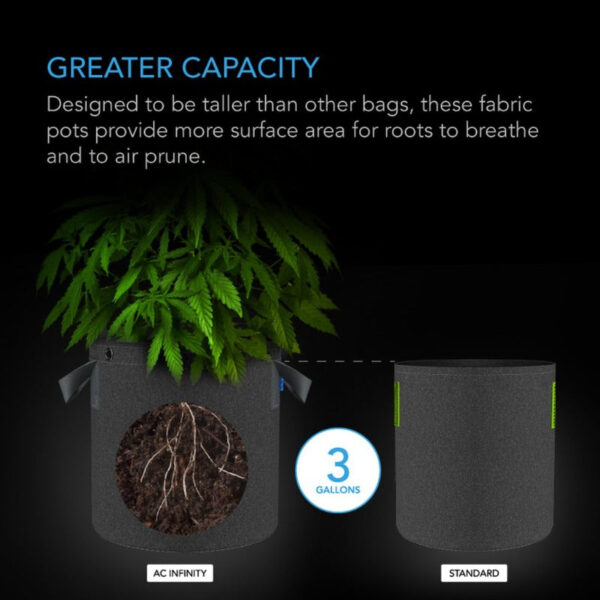 AC Infinity Heavy Duty Fabric Pots - Image 4