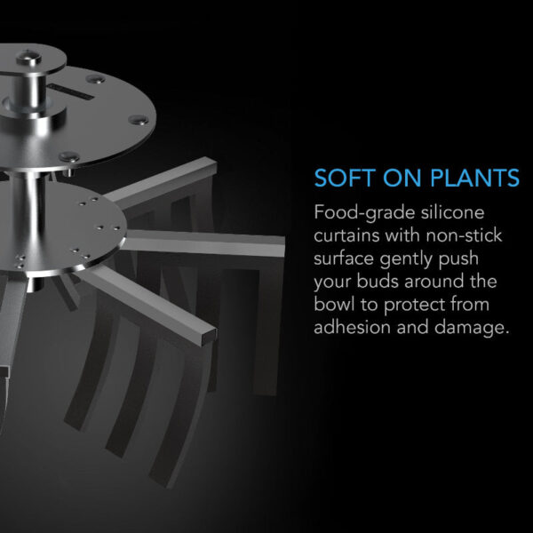 AC Infinity Bud Bowl Trimmer – Manual Hand-Cranked Spin Cutter for Wet & Dry Trimming - Image 4