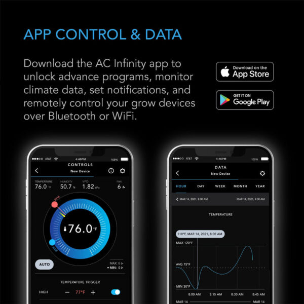 AC INFINITY Controller 69 PRO+ | Smart Control for 8 Devices - Temp, Humidity, VPD - Image 4