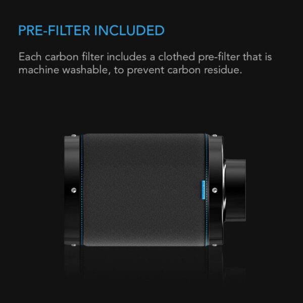 AC Infinity 12-Inch Duct Carbon Filter | Premium Australian Charcoal for Odor Control - Image 5