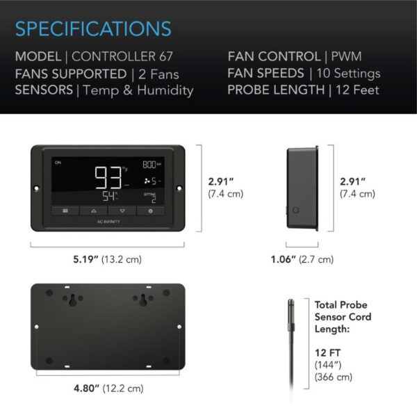 Temperature & Humidity Fan Controller 67 - Image 5