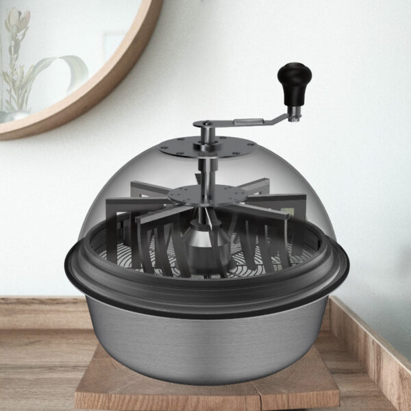 AC Infinity Bud Bowl Trimmer – Manual Hand-Cranked Spin Cutter for Wet & Dry Trimming
