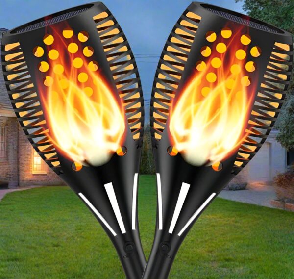 Flickering Flame Solar Torch Lights - Image 10