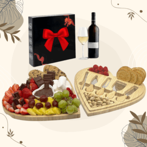 Bamboo Heart Cutting Board Set – Best Valentine’s Day Gift