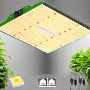 Dimmable Full Spectrum LED Grow Light for Seed Starting, Vegetables & Indoor Plants - Daisy Chain