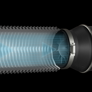 Flexible Aluminum Ducting Heavy-Duty Four-Layer Protection Heating Cooling Ventilation Exhaust