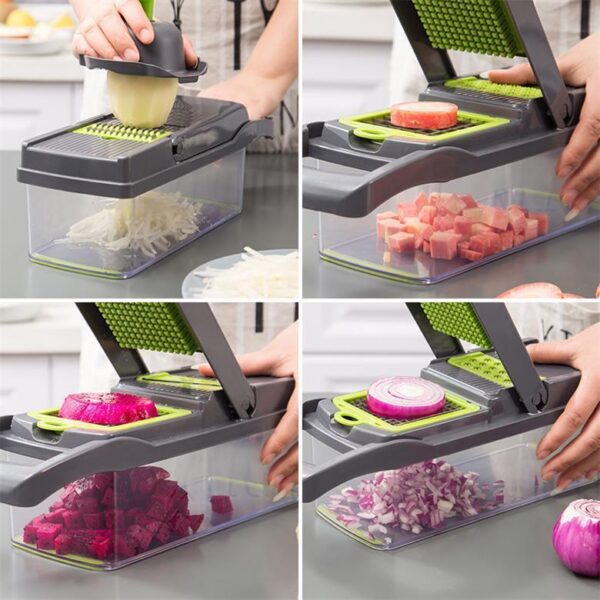 Vegetable Cutter Slicer And Dicer - Image 12