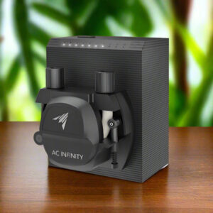 AC INFINITY Peristaltic Dosing Pump | Dual-Outlet Hydroponic Pump with 10-Level Control & Smart App Integration